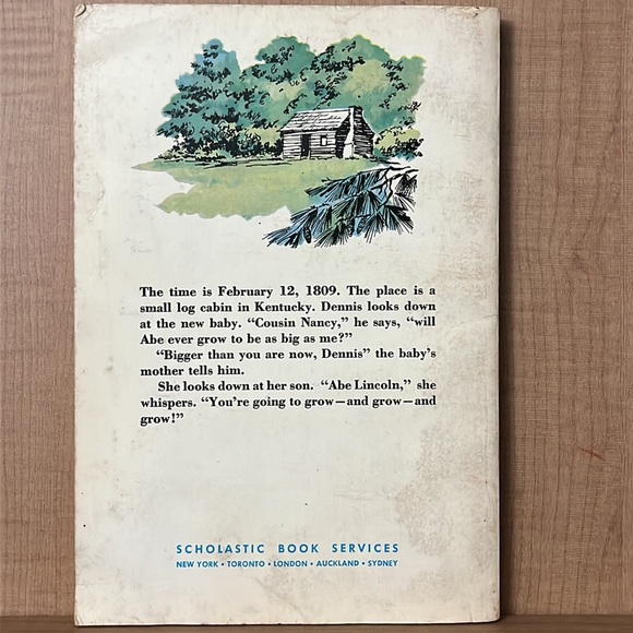 Paperback “Abe Lincoln - Gets His Chance” by Frances Cavanah - Picture 3 of 16